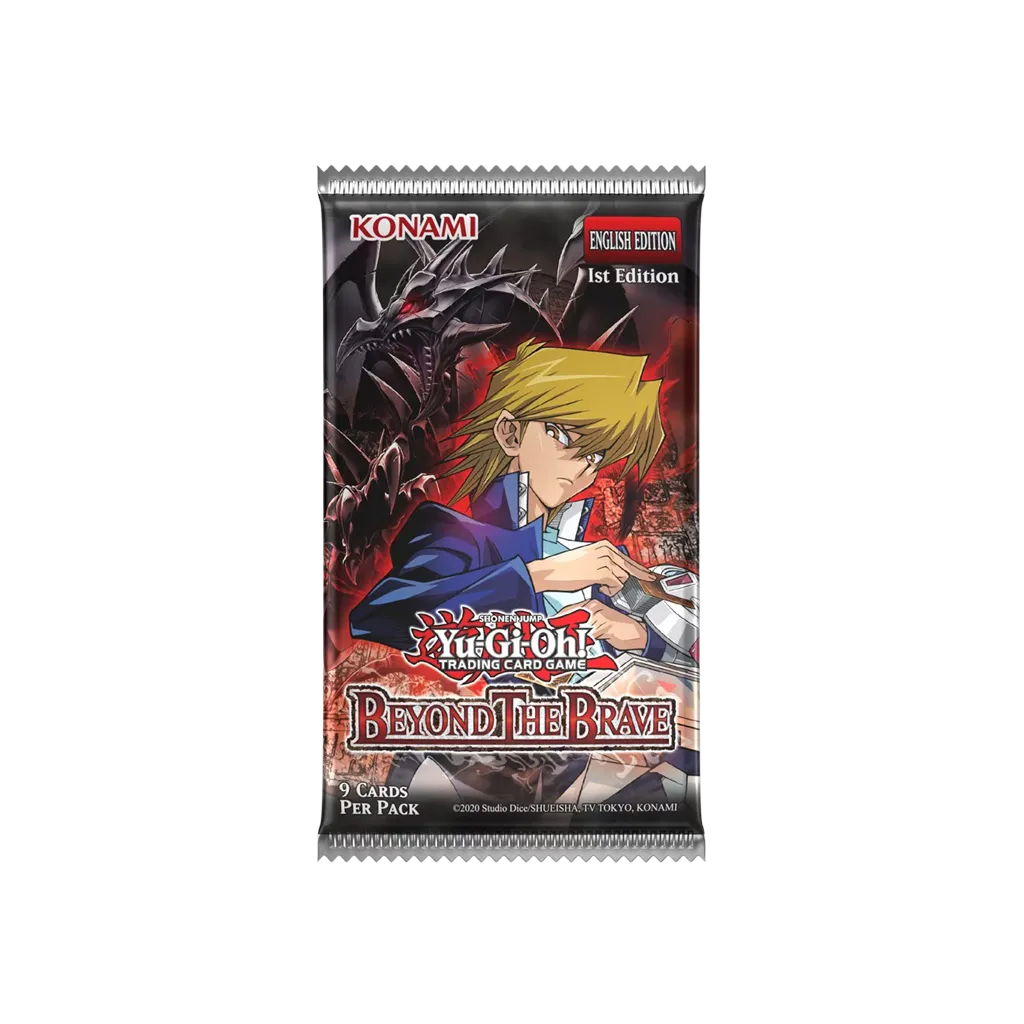 Yugioh Beyond the Brave Booster englisch 1st Edition mit 9 Karten