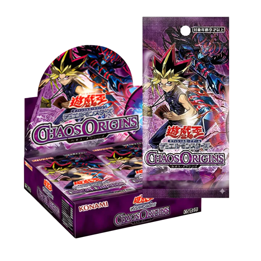 Yugioh Chaos Origin OCG Booster Display Japanisch mit Yami Yugi Artwork