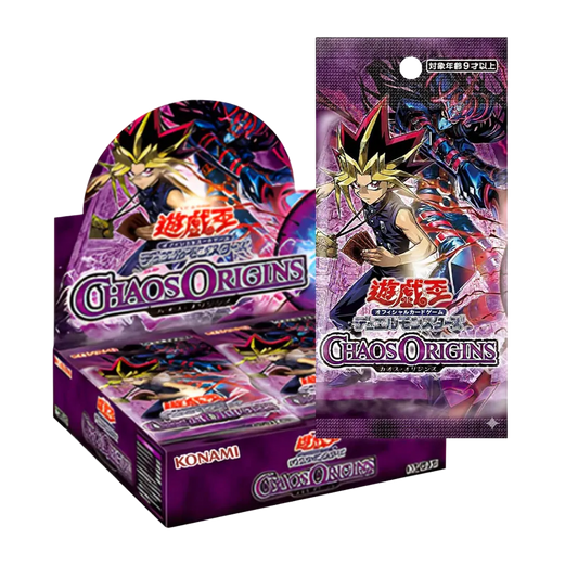 Yugioh Chaos Origin OCG Booster Display Japanisch mit Yami Yugi Artwork