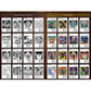 Yugioh Original Artwork Collection Manga-Style-Karten in Monochrom und Farbe