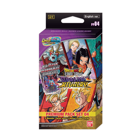 DragonBall Super Card Game Premium Pack Set 04 Supreme Rivarly
