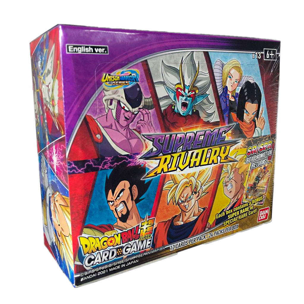 Dragonball Super Card Game Supreme Rivarly Display 