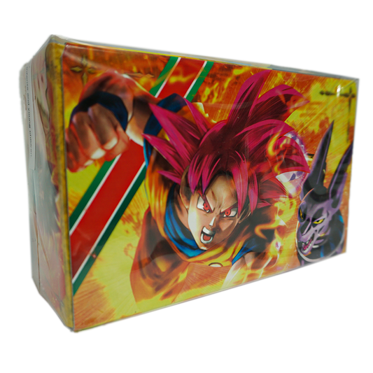 Dragonball Super Card Game Gift Box 02 Goku Red & Bererus Design Aufbewahrungsbox
