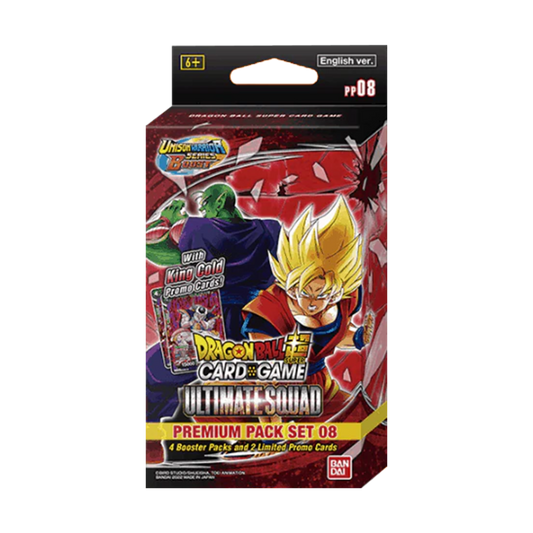 Dragonball Super Card Game - Ultimate Squad Premium Pack Set 8 PP08
