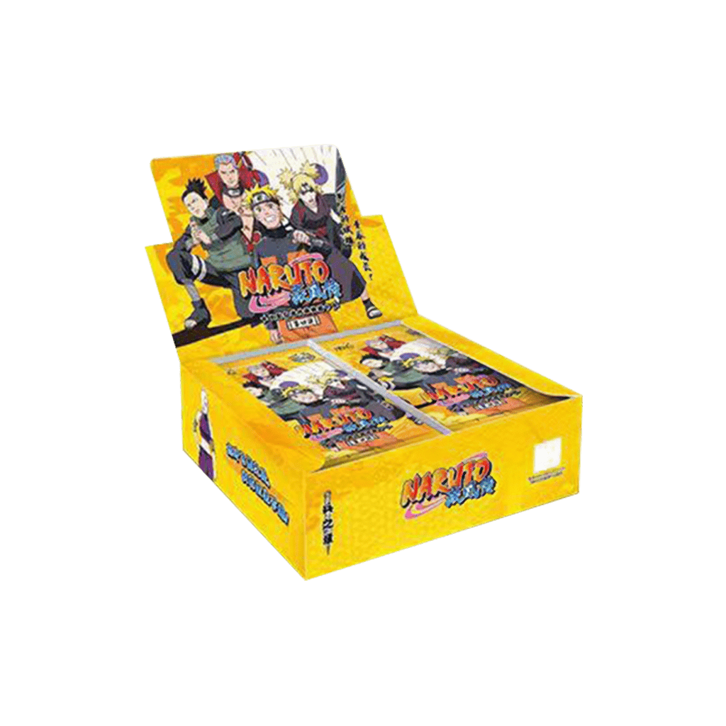 Naruto Kayou Tier 2 Wave 4 Display gelbe Booster Box Chinesisch