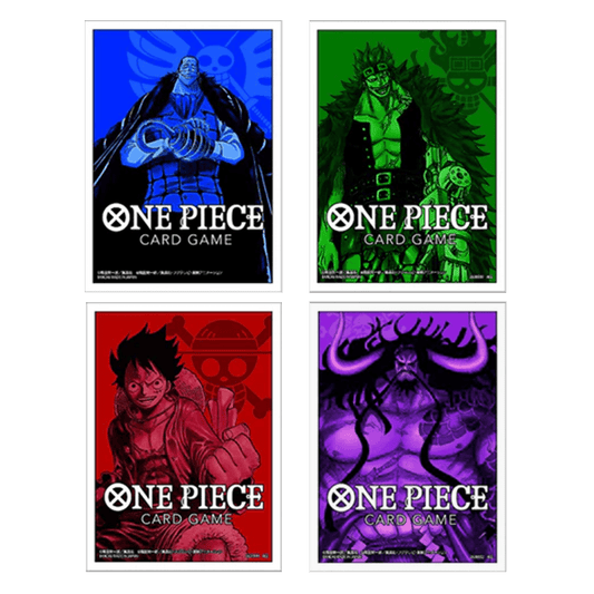 One Piece Card Game Official Sleeve 1 Assorted 4 Kinds Sleeves