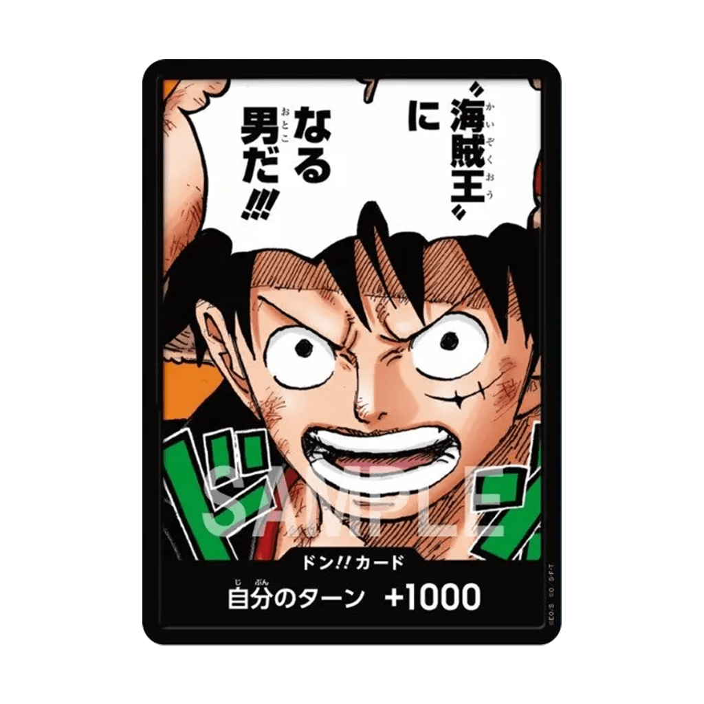 One Piece Card Game - 5x Special Luffy Don Promo [JP]