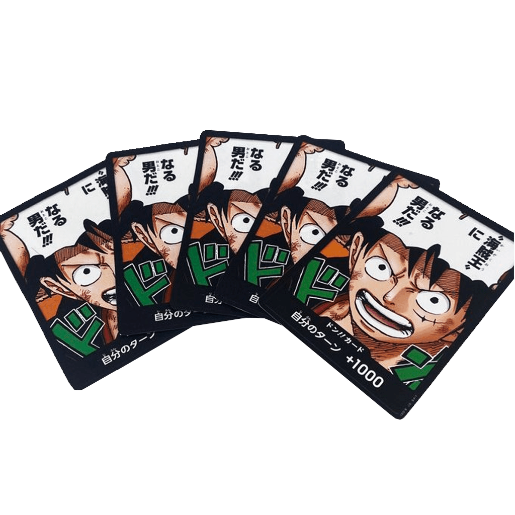 One Piece Card Game - 5x Special Luffy Don Promo [JP]