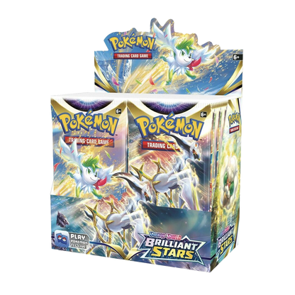 Pokemon Schwert und Schild Strahlende Sterne Booster Display Deutsch mit 36 Boosterpacks