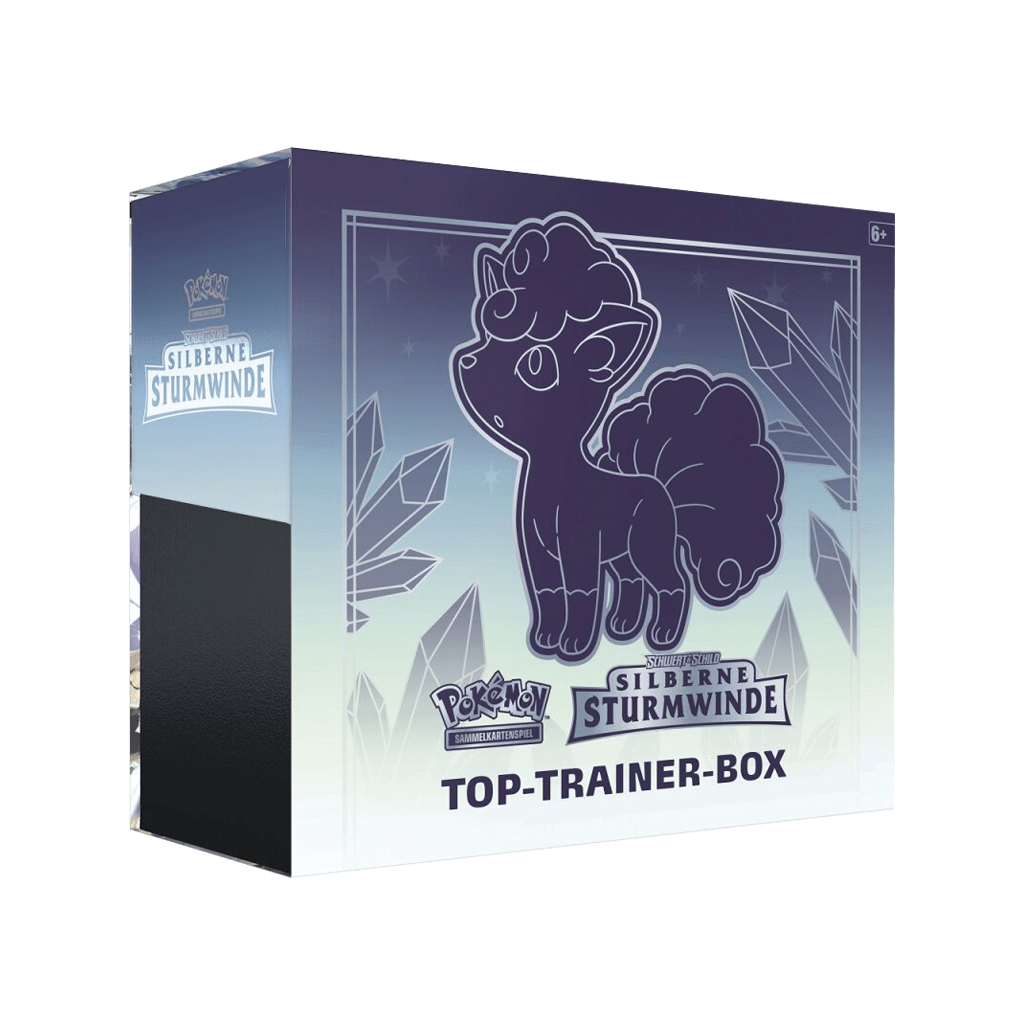 Pokemon silberne Sturmwinde Top trainer Box deutsch