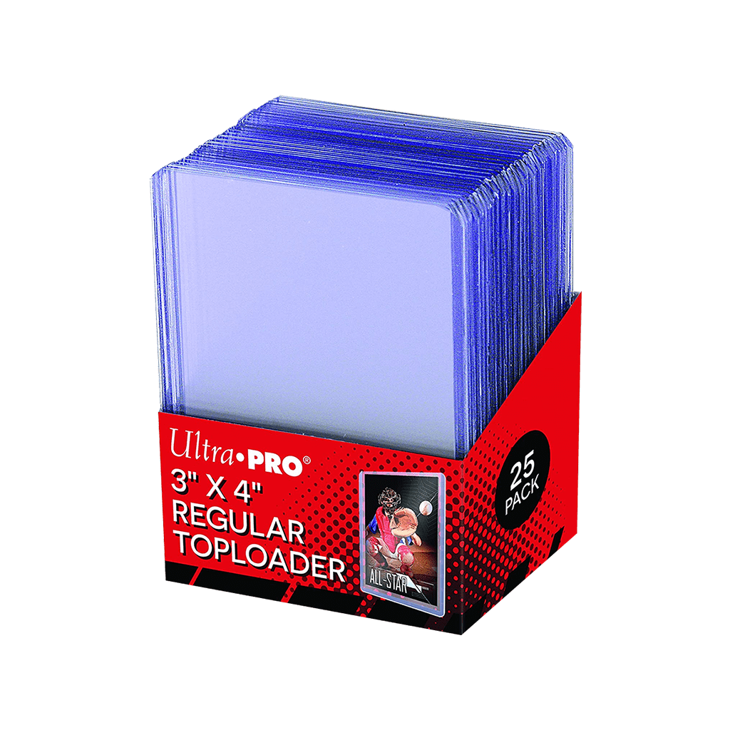 UltraPro Regular Toploader klar 3" x 4" 25 stk.