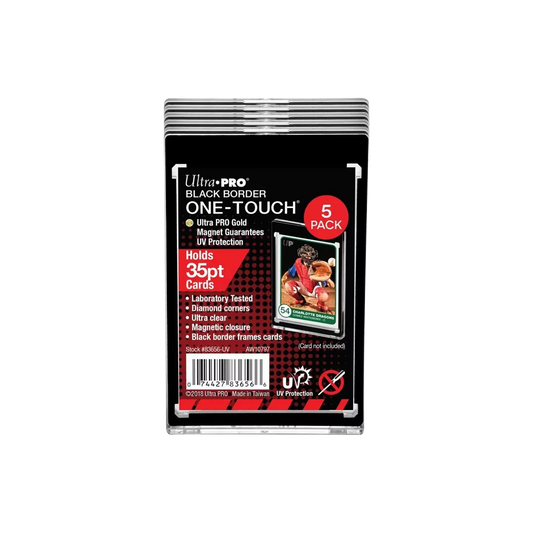 Ultra Pro One-Touch Magnetic Holder 35PT Pack Durchsichtig(Clear) 5er Pack 