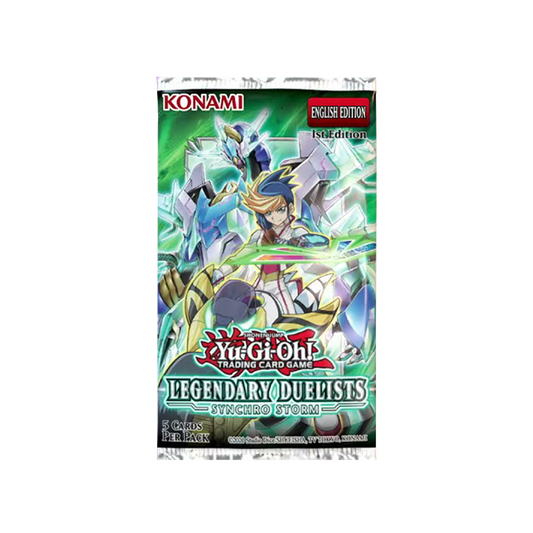 Yugioh Legendary Duelists Synchro storm Booster