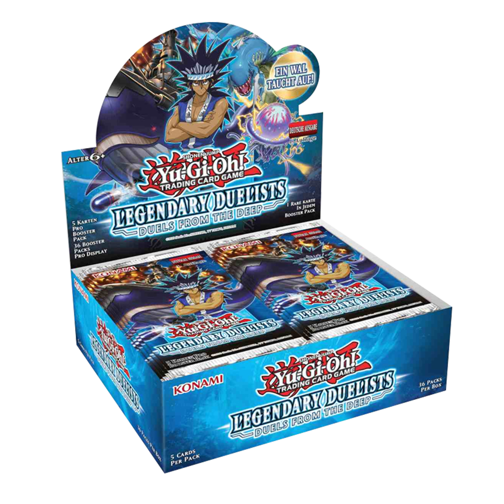 Yugioh Legendary Duelists duels from the Deep Display