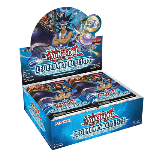 Yugioh Legendary Duelists duels from the Deep Display