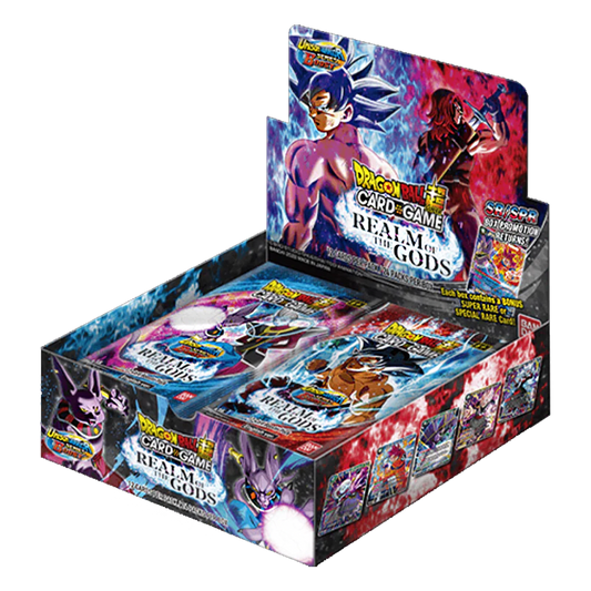 Dragonball Super Card Game  Realm of the Gods BT16 Unison Warrior Series 07 Display