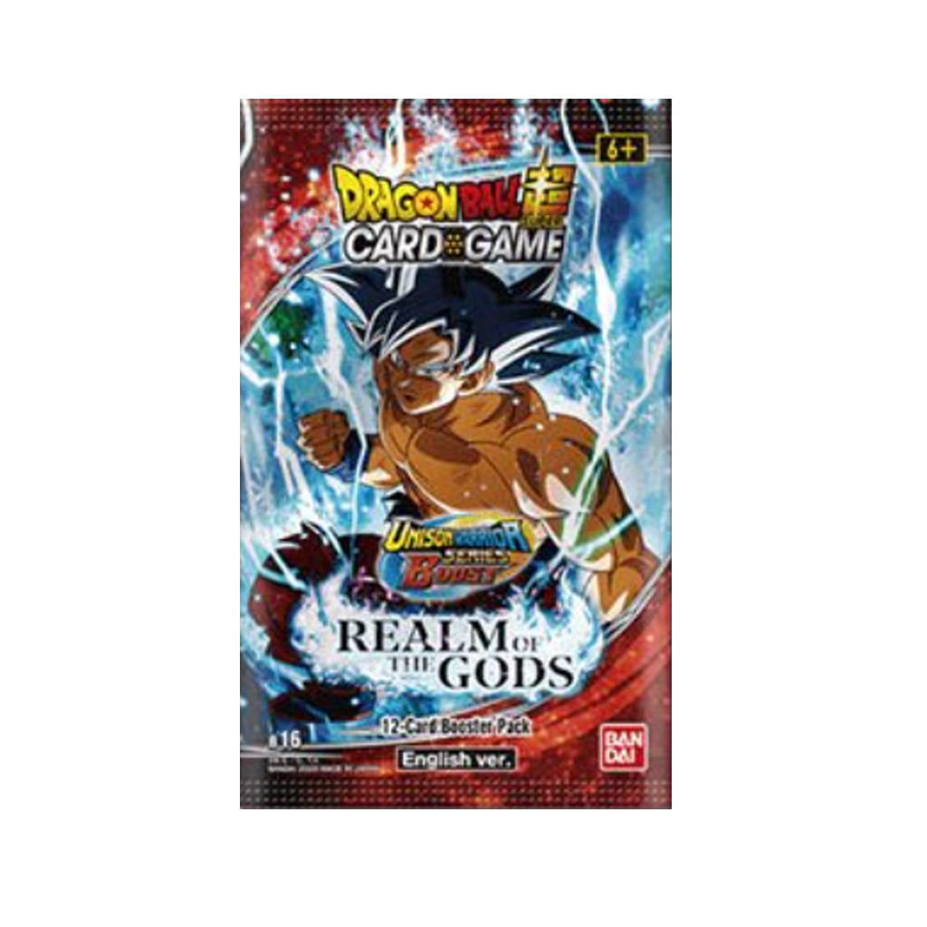 Dragonball super card game Realm of the Gods Booster