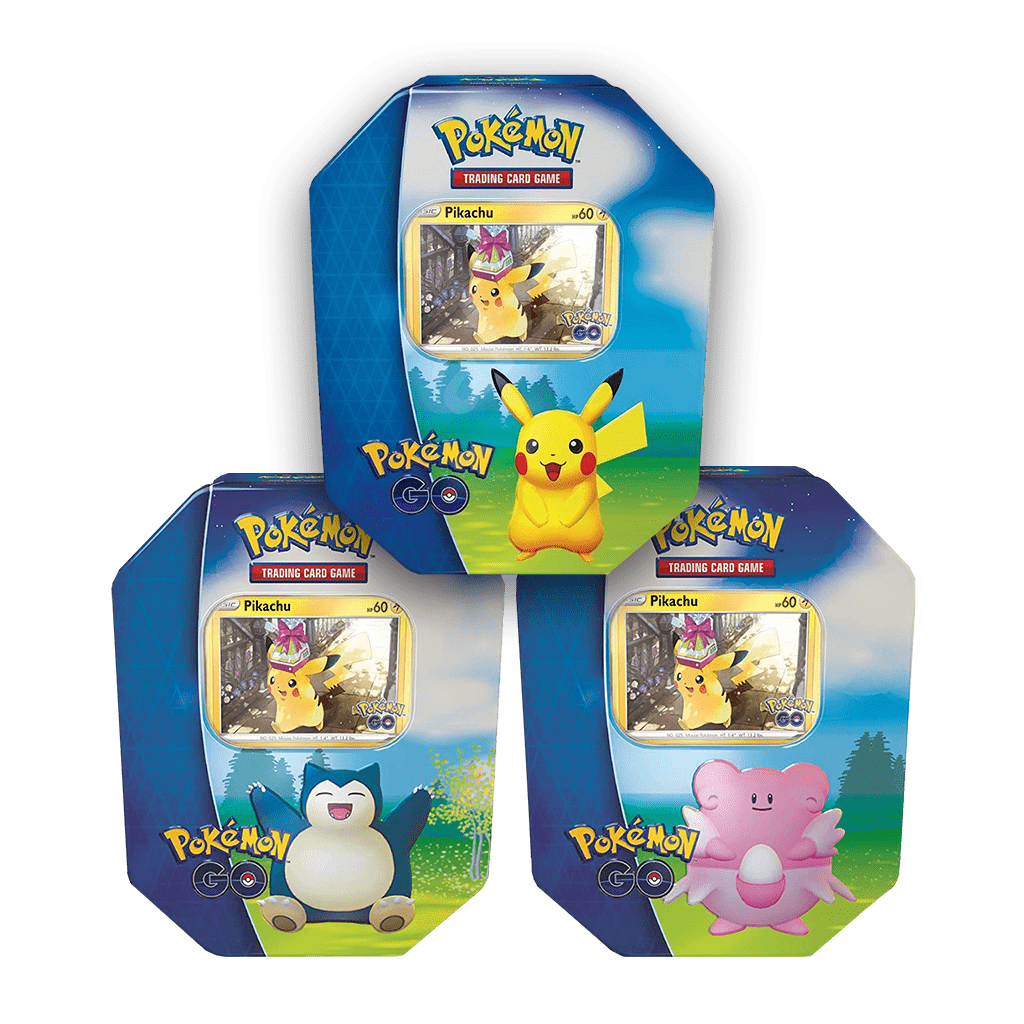 Pokemon go tin boxen mit pikachu relaxo heiteira